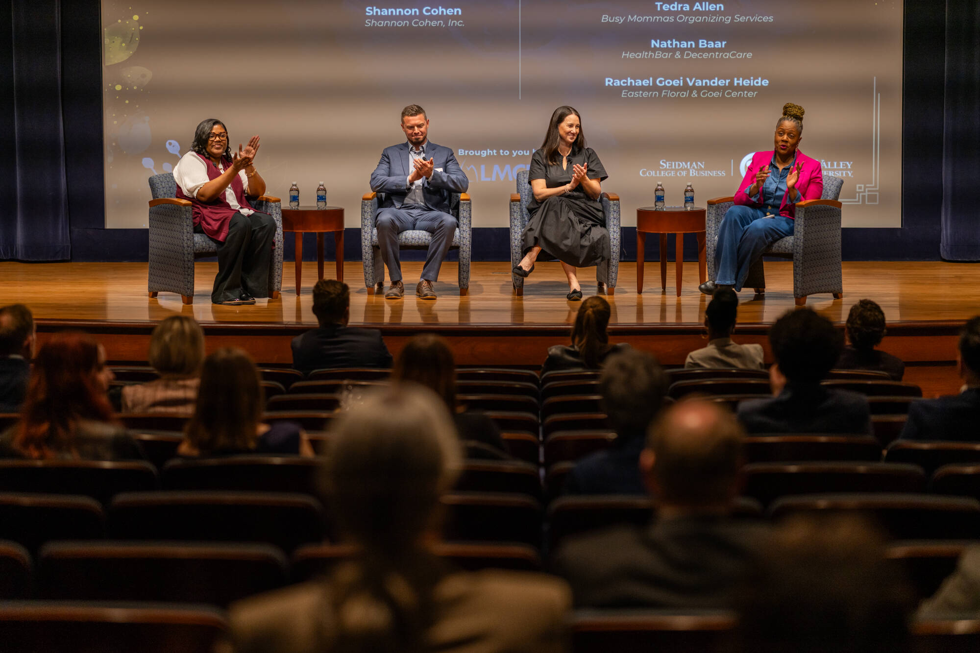 Panelists during 77 Idea Quest Final Quest event